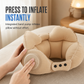 Portable Inflatable U-Shaped Travel Neck Pillow