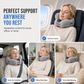 Portable Inflatable U-Shaped Travel Neck Pillow