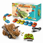 Kids Remote Control Dinosaur Toy Car with 6 Mini Cars