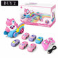 Kids Remote Control Dinosaur Toy Car with 6 Mini Cars