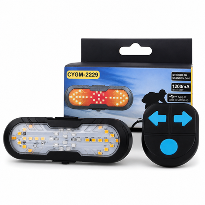Bicycle Tail Light with Wireless Remote Control