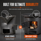 🔥 LIMITED-TIME 50% OFF! ⛺ Multifunctional Portable Wood & Charcoal Stove – Rust Resistant, Camping BBQ & Heating ✨