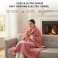 Cozy & Ultra-Warm Fast-Heating Electric Shawl