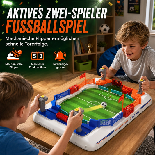 📢 50% OFF! ⚽ 2-Player Tabletop Soccer Game – Fast-Paced Family Fun, Builds Reflexes & Hand-Eye Coordination 🏆