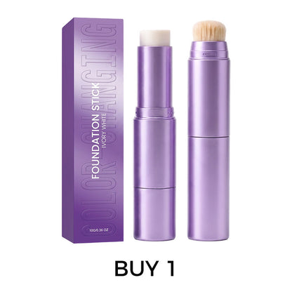 🥳2026 HOT SALE🥳💞50K+ SOLD! 2-in-1 Color Changing Foundation Stick