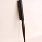 📢📢 50% OFF💁 Bristle Styling Brush – Wooden Rat-Tail Handle for Precise Parting, Smoothing & Root Volume