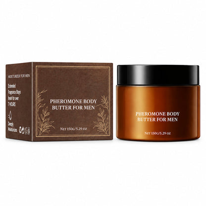 🧴💪  Men's Daily Moisturizing Body Butter – shea butter & jojoba oil deeply hydrate dry skin, non-greasy & fast-absorbing. Soft, smooth skin all day! 🛡️✅