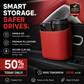 🥳2026 HOT SALE🥳💞95K+ SOLD!🚗🧺 50% OFF! Leather Car Door Cup Holder – Wide‑mouth opening, easy reach for drinks & phone. Clip‑on secure fit. PU leather, tough & stylish. 🛡️✨